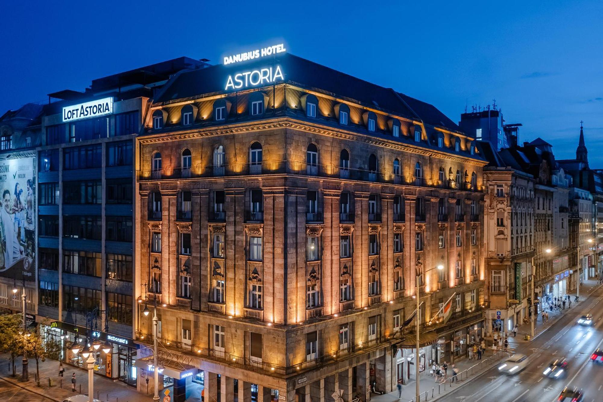 Danubius Hotel Astoria City Center Budapest Exterior photo